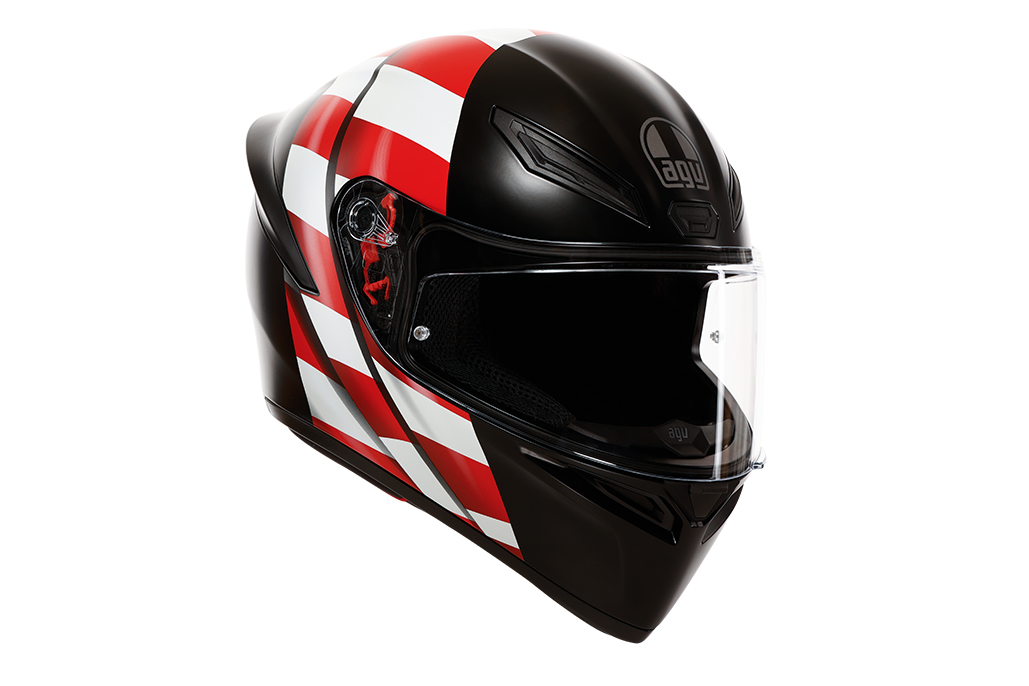 Agv Introduces Limited Edition K1 S U.s.a. Flag Helmet