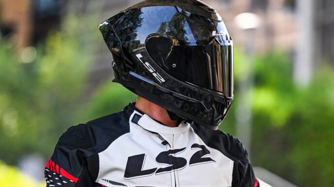 Forged Carbon Helmet From Ls2