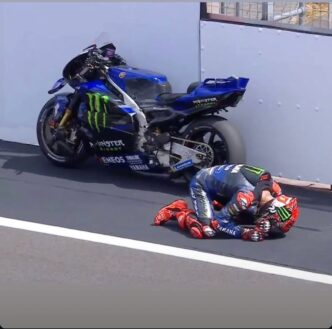 Heartbreak For Fabio Quartararo At Silverstone Grand Prix