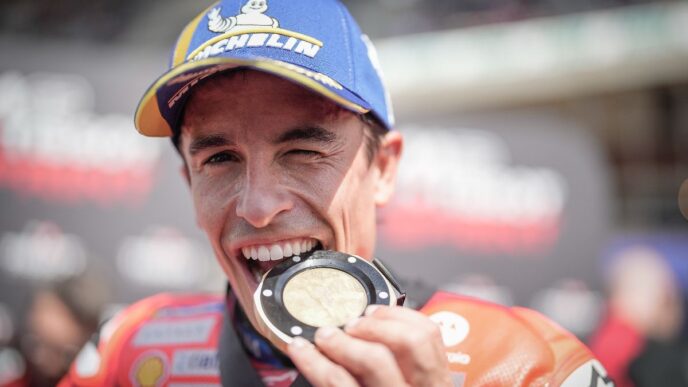Marc Marquez Makes It Six Sprint Wins After Battling Quartararo On Saturday