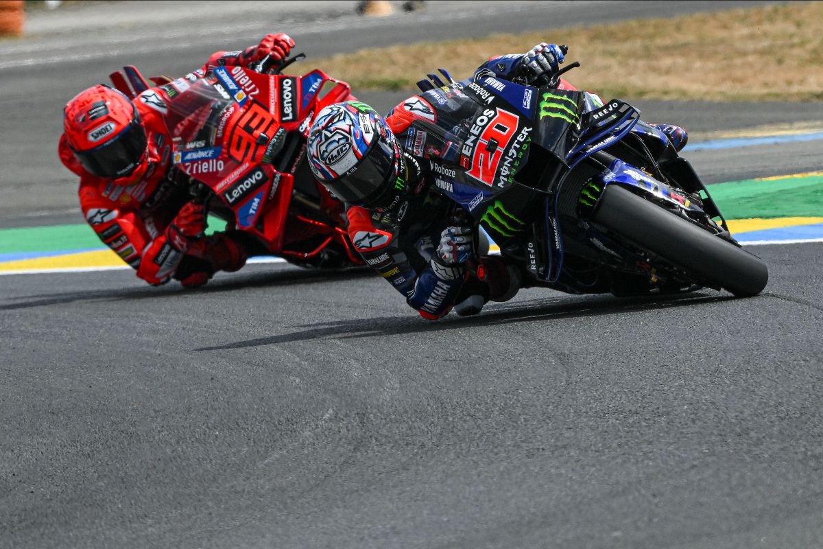 Marc Marquez Makes It Six Sprint Wins After Battling Quartararo On Saturday