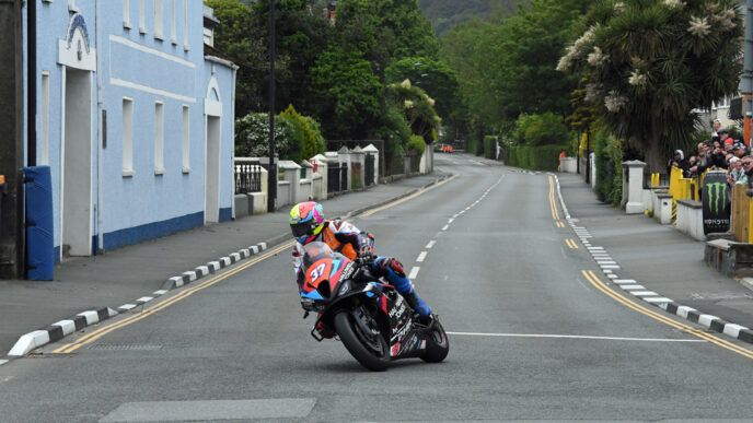 Newcomers' Escorted Lap The Only Action At Tt 2025.