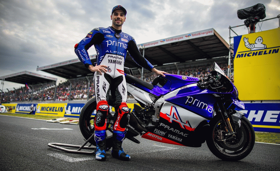 Prima Pramac Yamaha Motogp To Race At The French Grand Prix With Special Alpine Livery