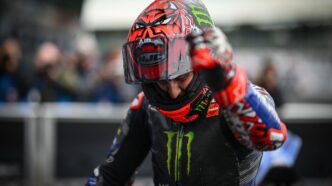 Quartararo Lights Up Silverstone For Record Pole 106 Quartararo Lights Up Silverstone For Record Pole