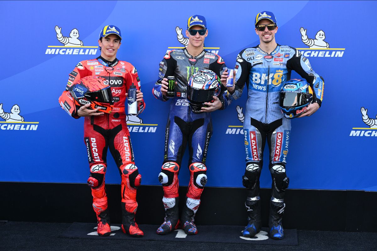 Quartararo Wrestles Pole From Marquez In Front Of Rapturous Home Crowd