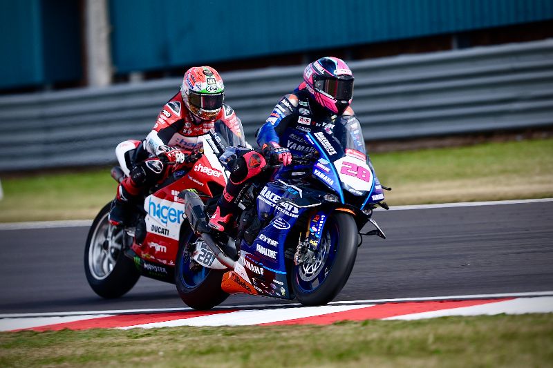 Ray Withstands The Pressure To Take Terrific Treble At Donington Park