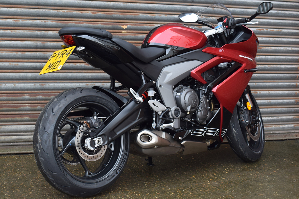 Racy Accessories For Triumph Daytona 660
