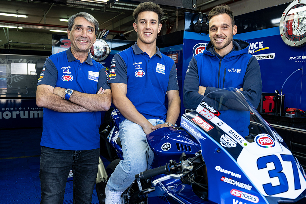 Roberto Garcia To Continue With Gmt94 Yamaha Worldssp Team In 2026