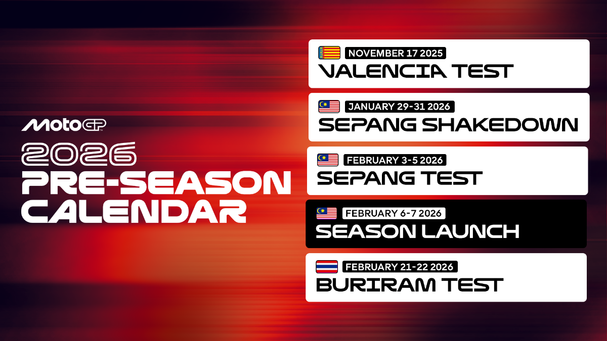Hello 2026: Motogp Pre-Season Dates Confirmed
