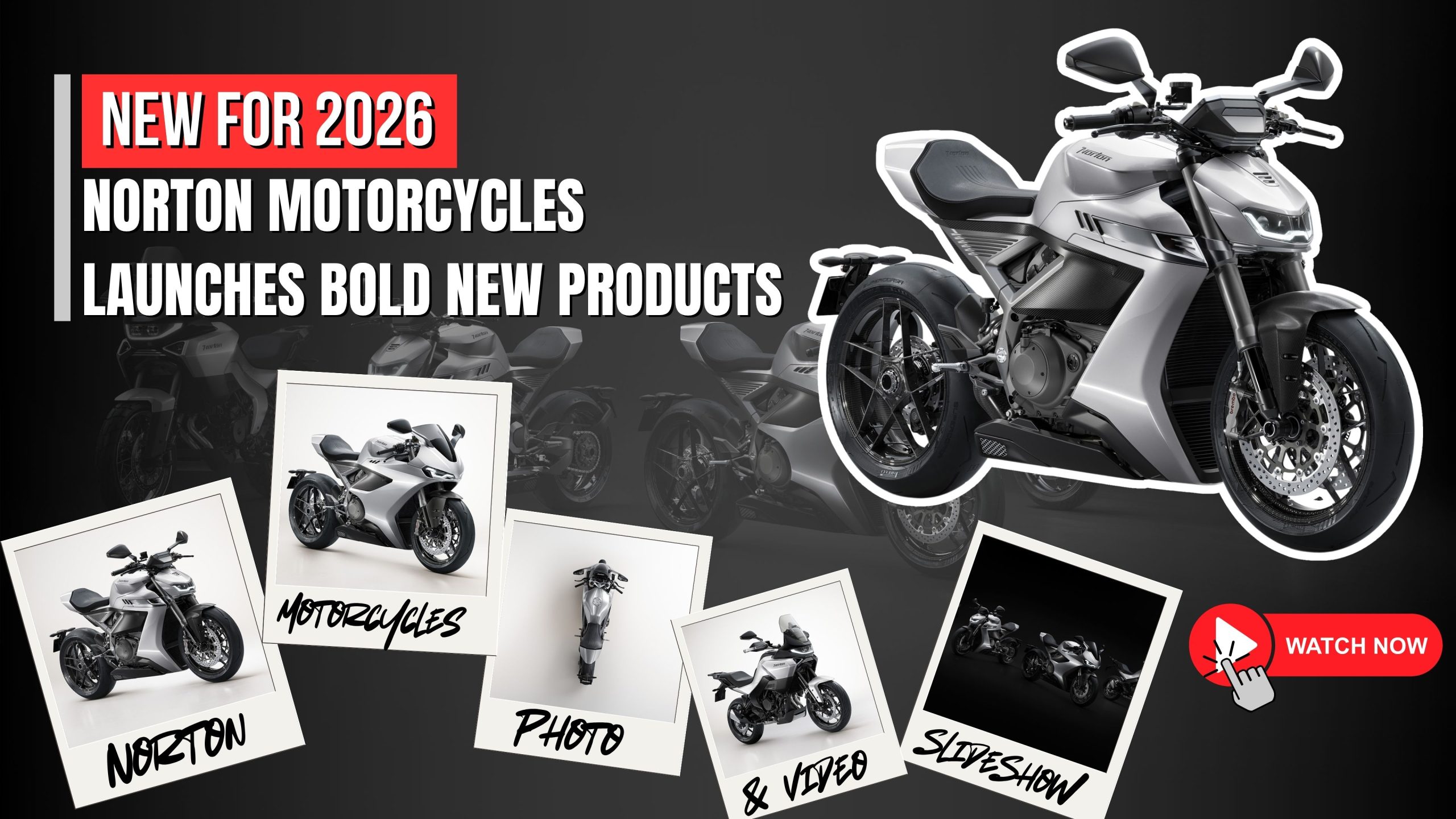 Check Out These Bold New Norton Motorcycles For 2025! - Watch Now