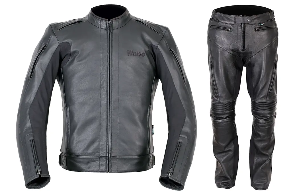 Weise Waterproof Leather Jacket And Jeans
