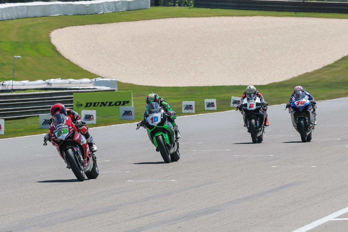 Checkered Flags Flew, And A Couple Of Red Ones, Too, In Sunday’s Motoamerica Support Class Races At Barber Motorsports Park
