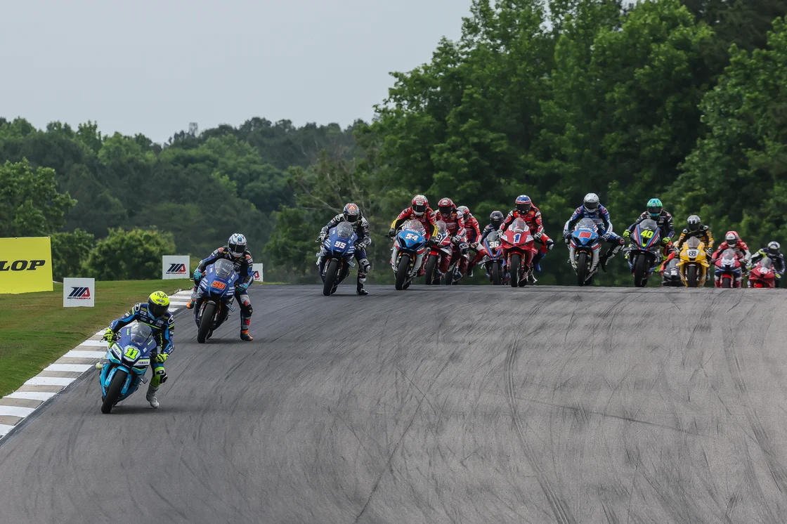 Motoamerica: Scholtz Sandwiches Beaubier Between Strack And Attack In Race One At Barber
