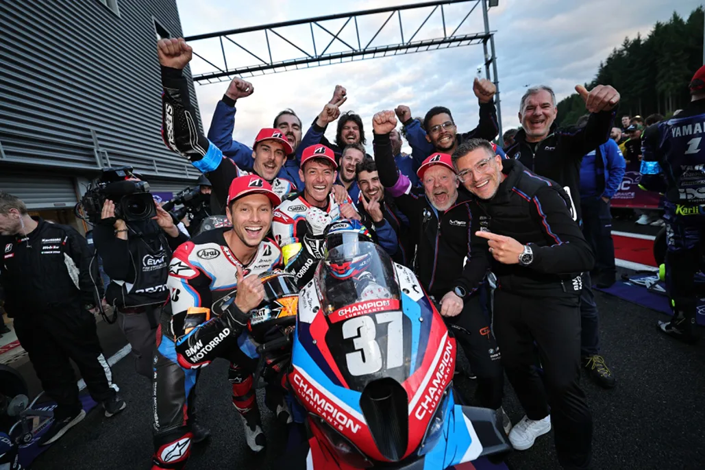 2026-8-H-Spa-Tpc -Bmw Motorrad World Endurance Team Bel Markus Reiterberger Deu Steven Odendaal Zaf Michael Van De Mark Nld Jérémy Guarnoni Fra M 1000 Rr Ewc