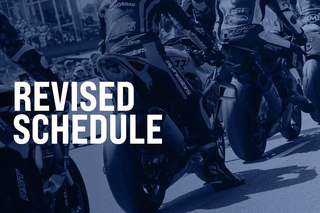 Isle Of Man Tt: Revised Tt Race Programme Confirmed