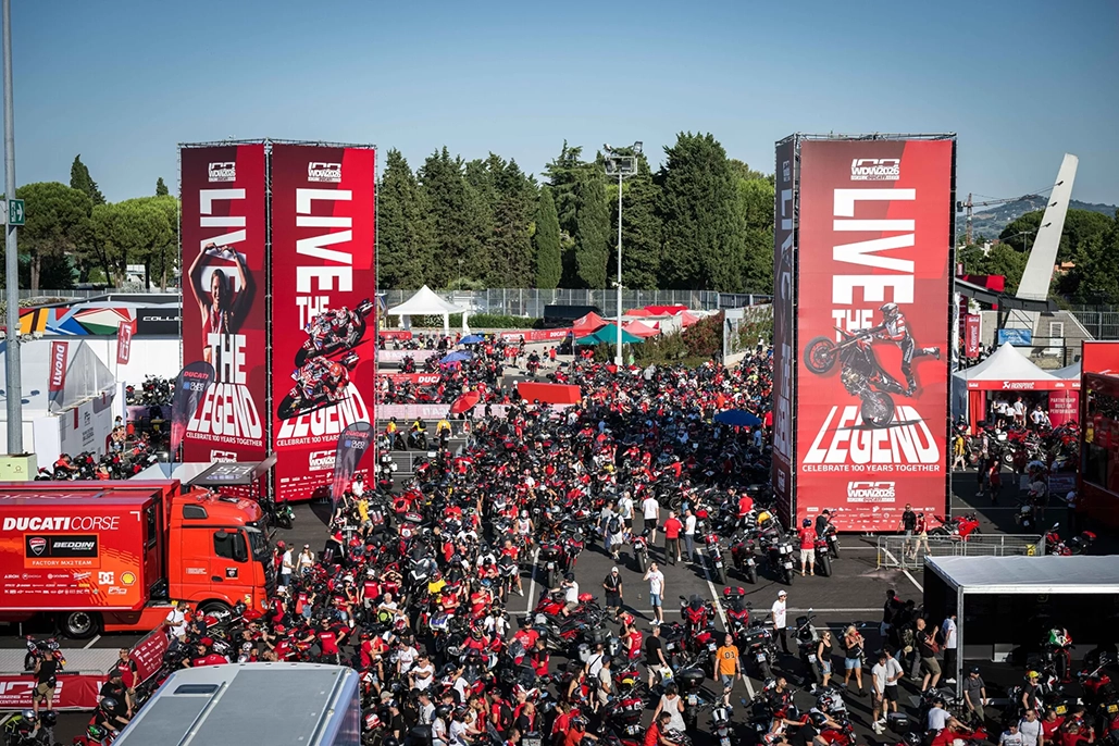 World Ducati Week - Centenary Edition: A Record-Breaking Event Driven By Sustainability